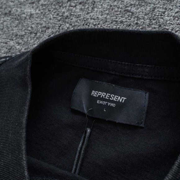 Represent Paris Pink Logo Print Short Sleeves - Picture 7 of 9